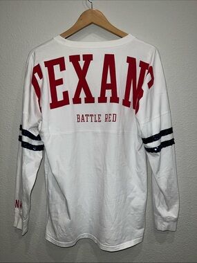 Pink NFL Texans sweatshirt